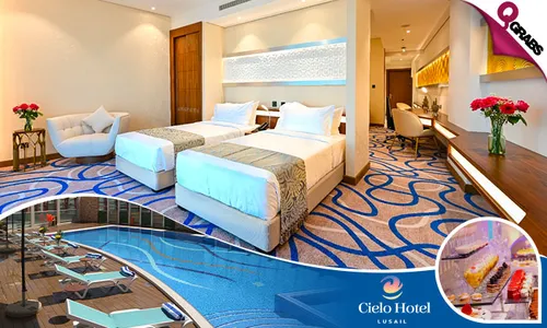 Staycation with Breakfast, Lunch Buffet, Gym Access & More!